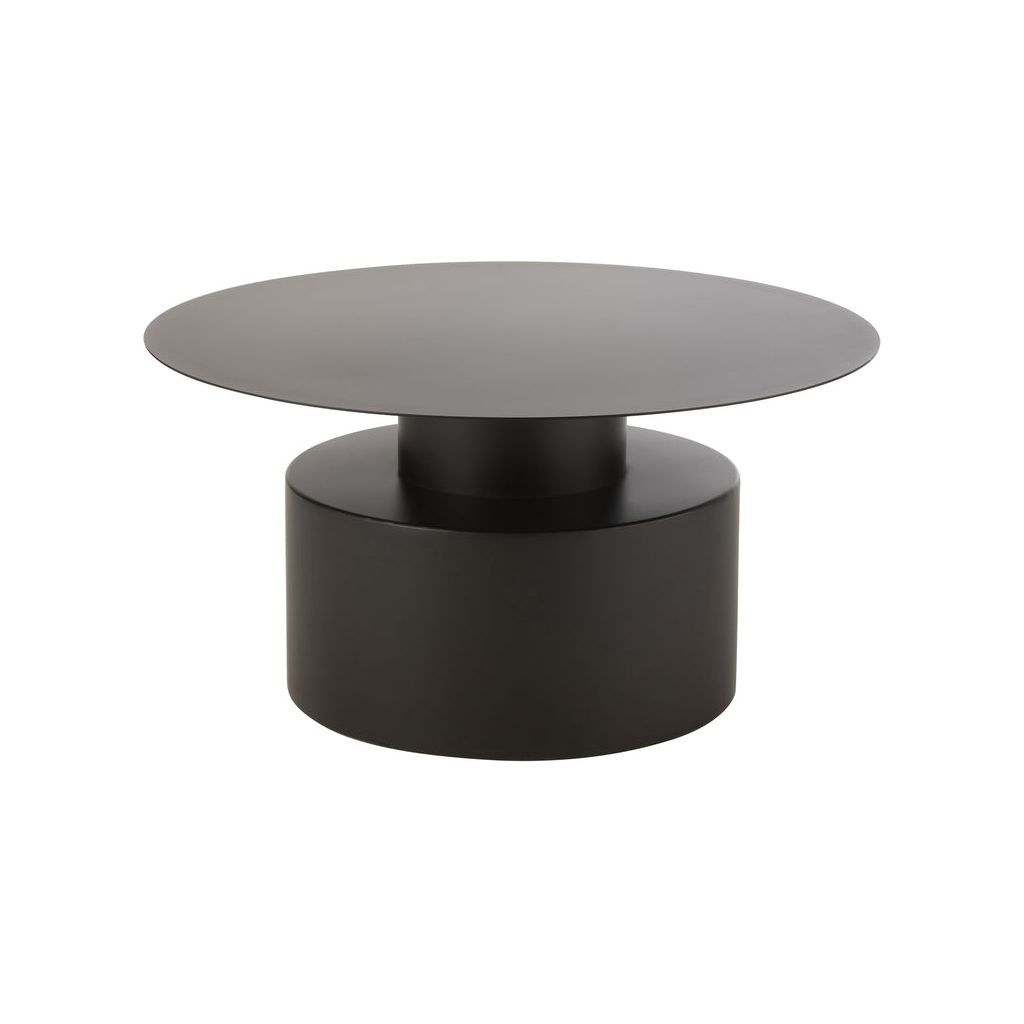Table Basse Métal Noir Moderne - Designix