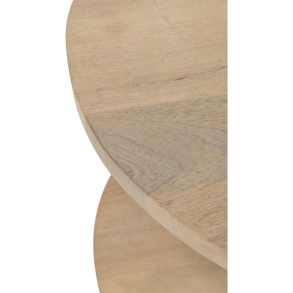 Table Basse Ovale Avec Étagères - Designix