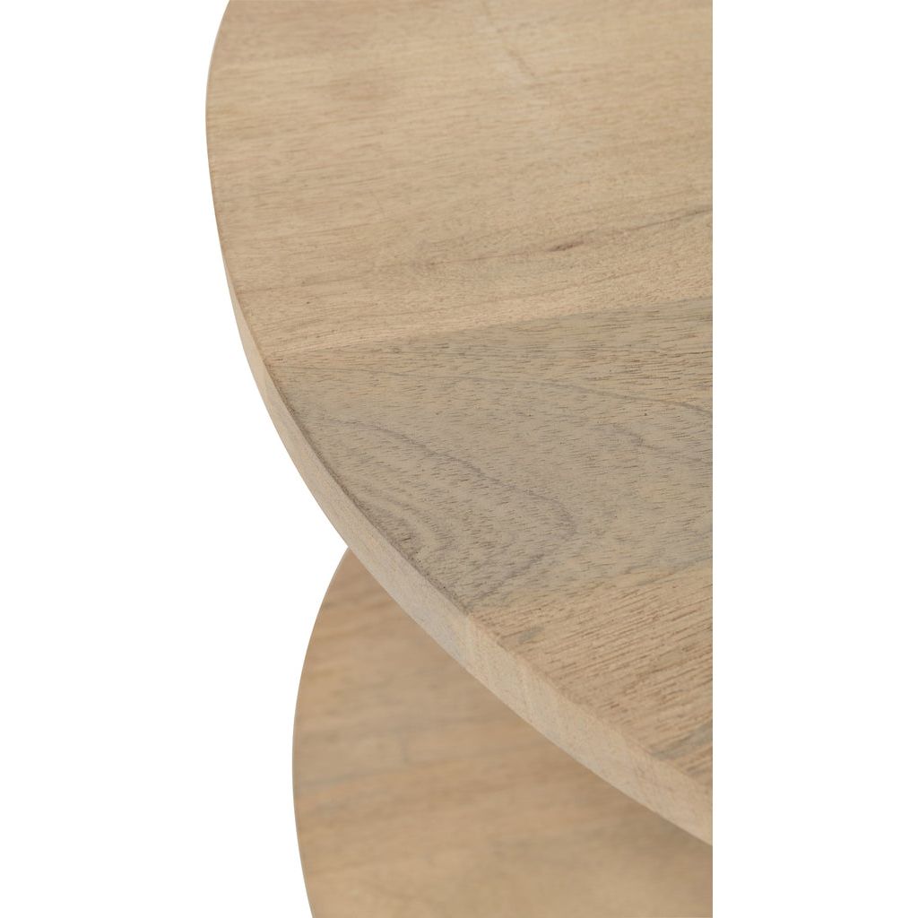Table Basse Ovale Avec Étagères - Designix