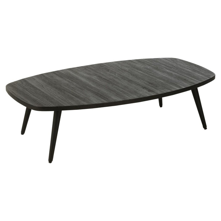 Table Basse Rectangulaire Teck Noir - Designix