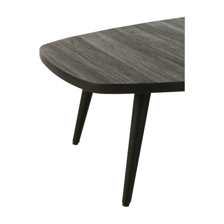 Table Basse Rectangulaire Teck Noir - Designix