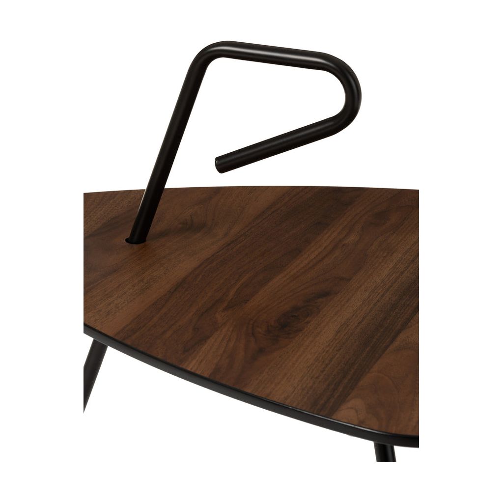 Table Basse Triangle Arrondi Bois - Designix