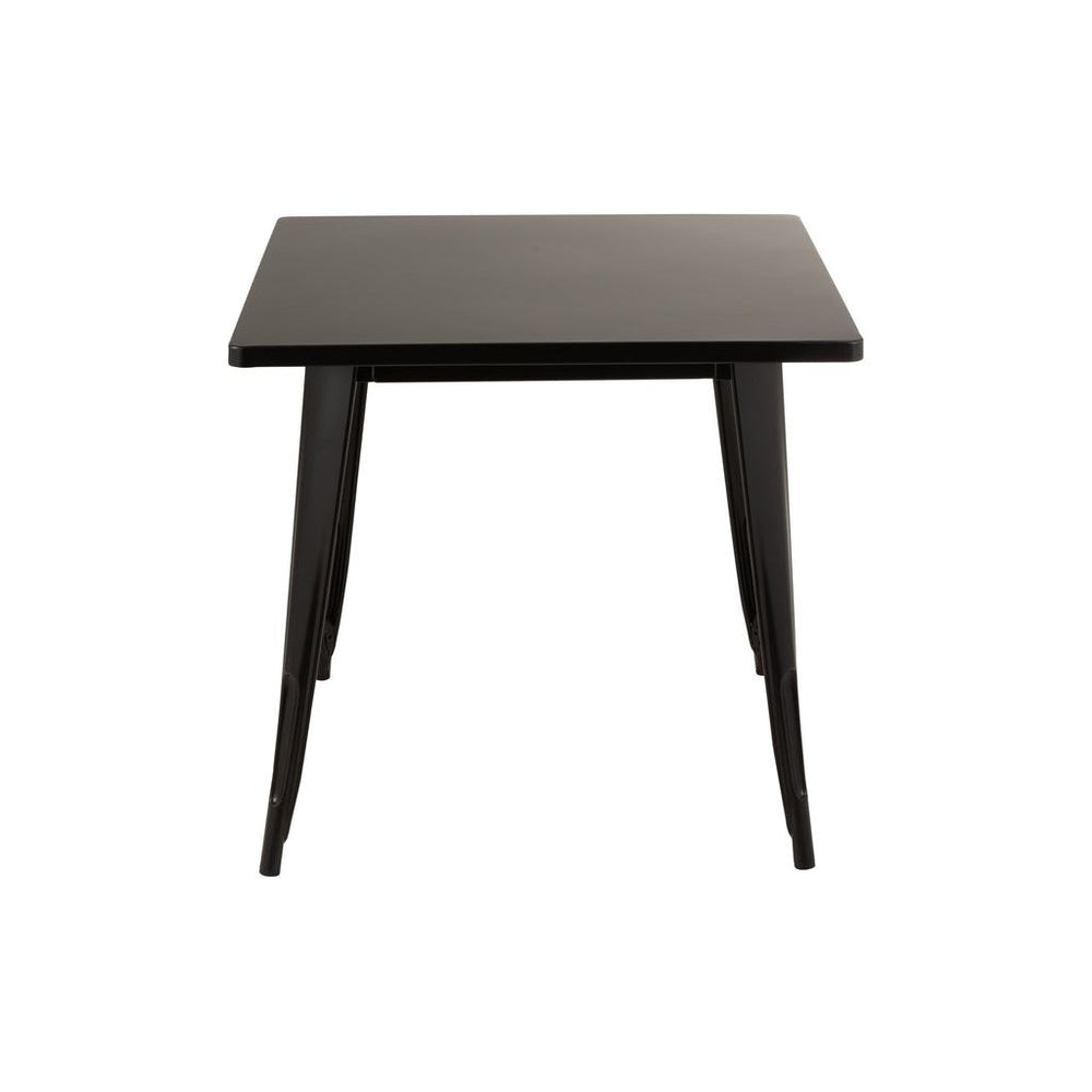 Table Bistro en Métal Noir | Designix -     - https://designix.fr