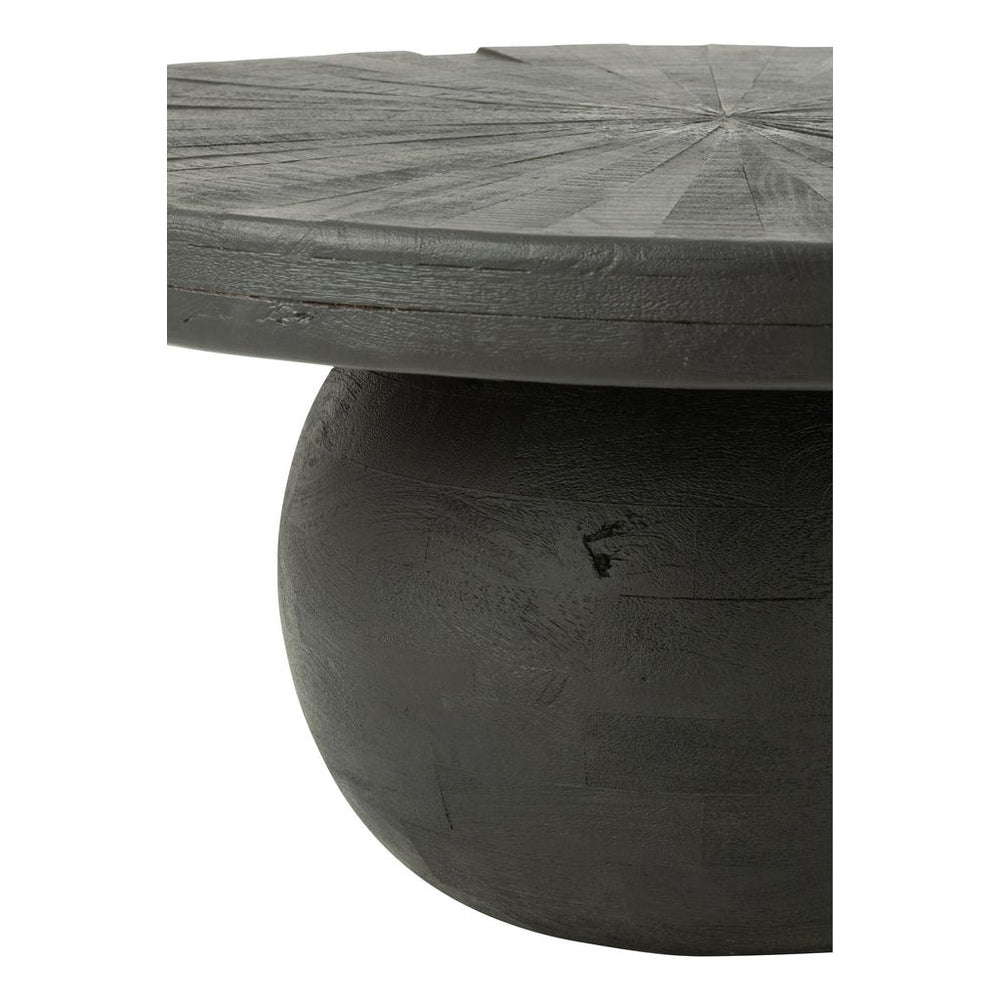 Table Bowl Shanil Wood Black translates to "Bol de table en bois noir Shanil" in French. | Designix -     - https://designix.fr