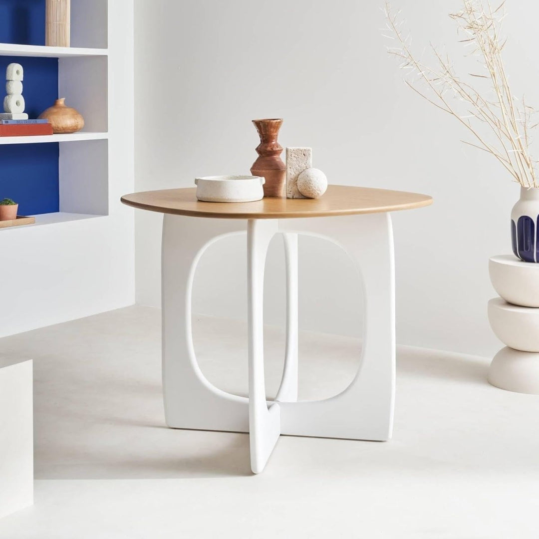 Table Carrée Manger Chêne | Tresse - Designix Table à Manger