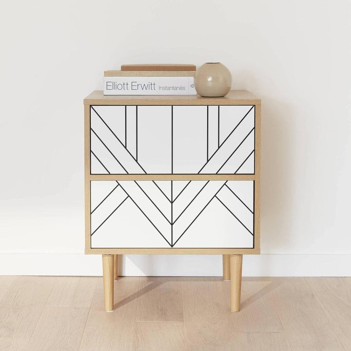Table Chevet Bois Contemporain | Grès - Designix Table de Nuit
