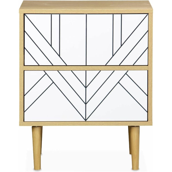 Table Chevet Bois Contemporain | Grès - Designix Table de Nuit
