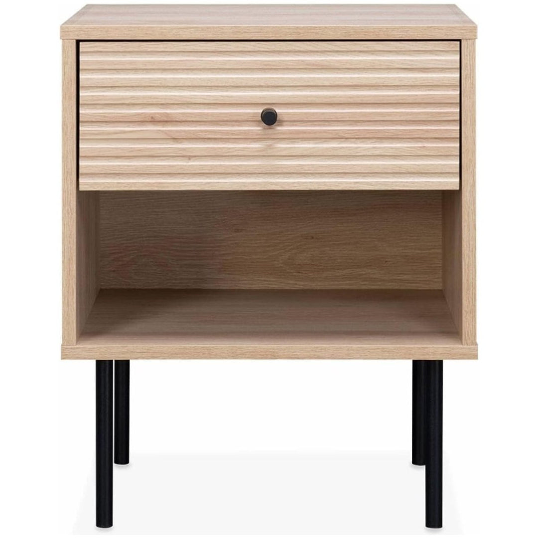 Table Chevet Bois Industrielle | Jardin - Designix Table de Nuit