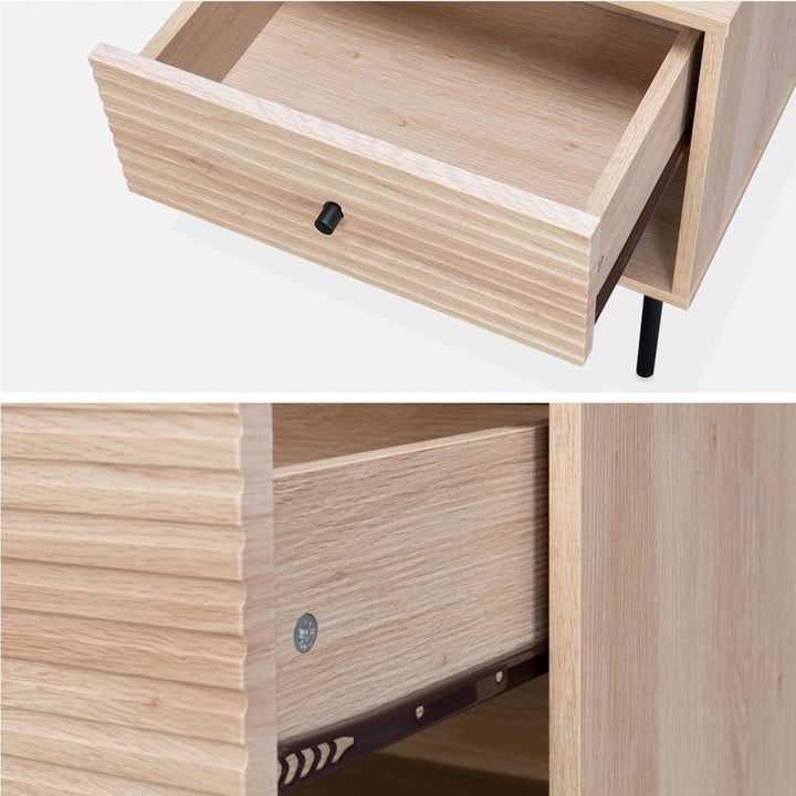 Table Chevet Bois Industrielle | Jardin - Designix Table de Nuit