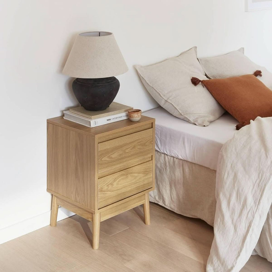 Table Chevet Bois Scandinave | Vie