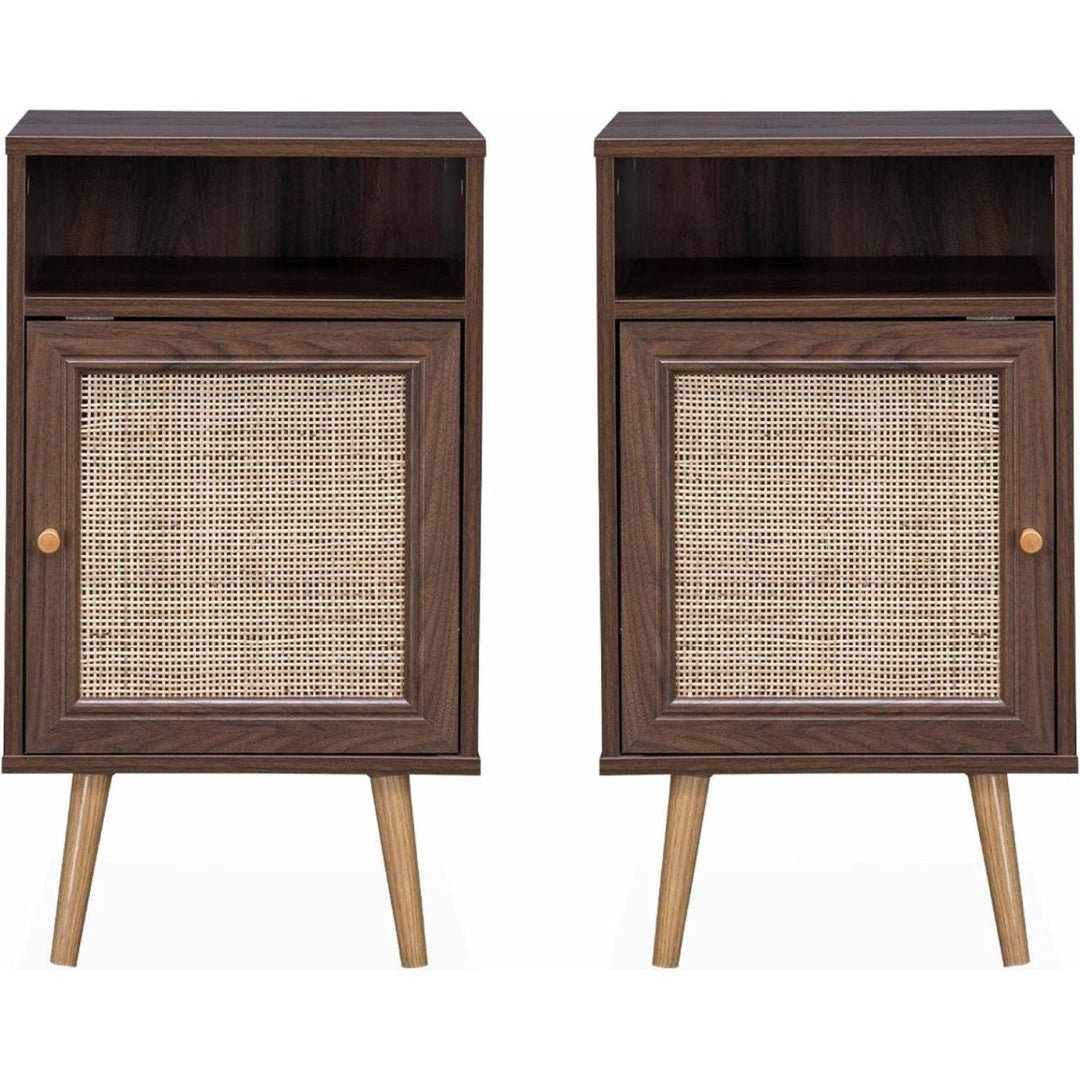 Table Chevet Cannage Bohème | Whirl - Designix Table de Nuit