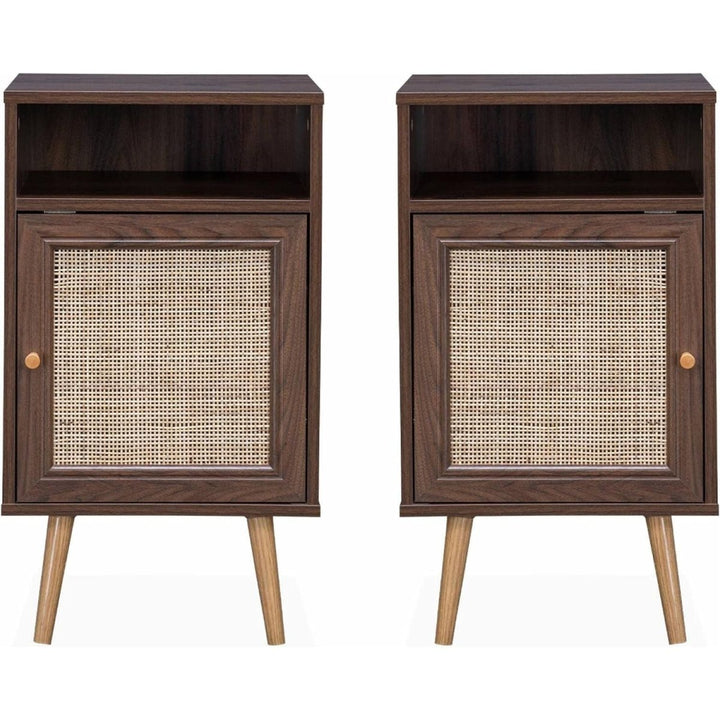 Table Chevet Cannage Bohème | Whirl - Designix Table de Nuit