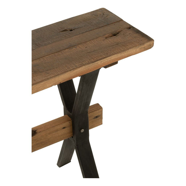 Table Console Vintage En Bois - Designix