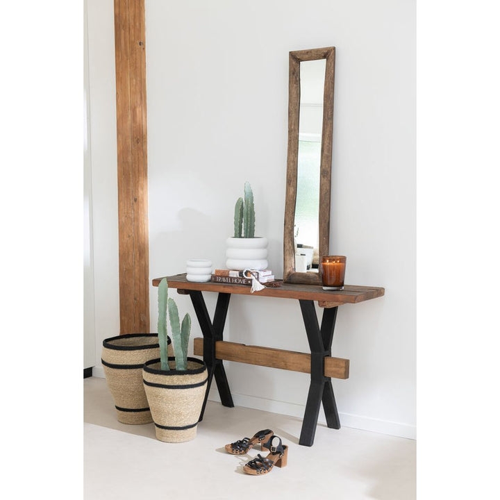 Table Console Vintage En Bois - Designix