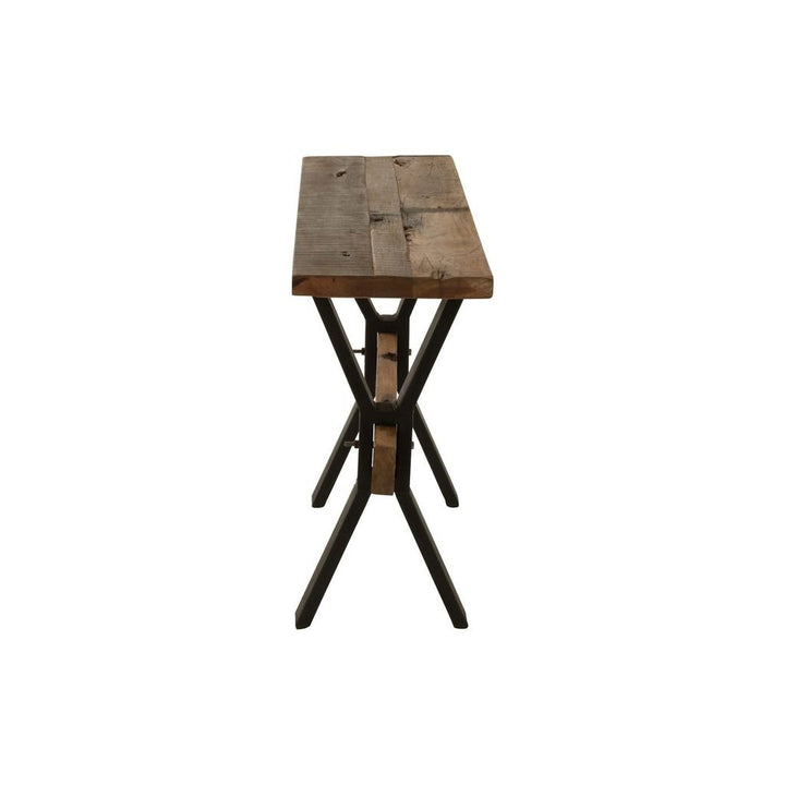 Table Console Vintage En Bois - Designix