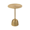 Table d'appoint Aluminium Or