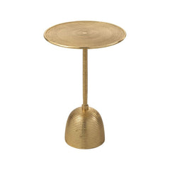 Table d'appoint Aluminium Or
