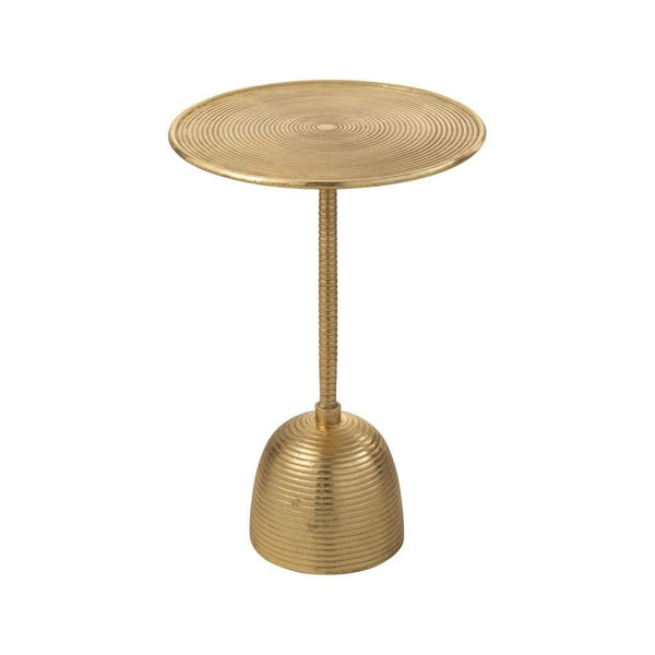 Table d'appoint Aluminium Or
