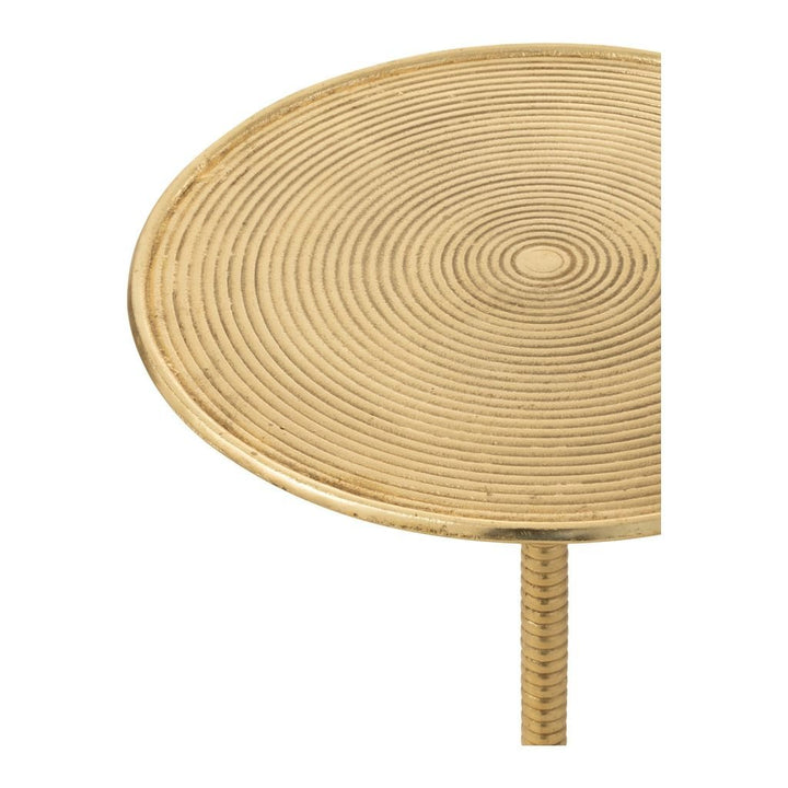 Table d'appoint Aluminium Or - Designix
