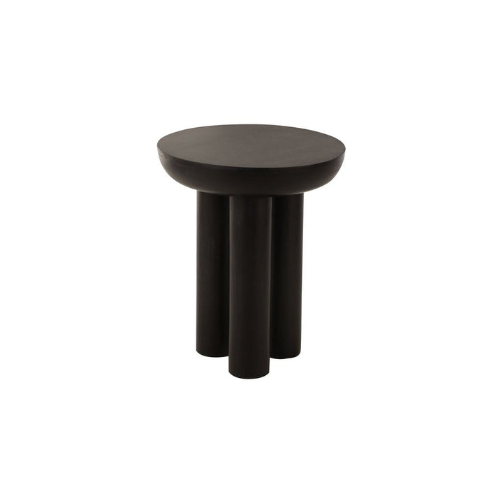 Table d'appoint Bois de Mangue Noir - Designix