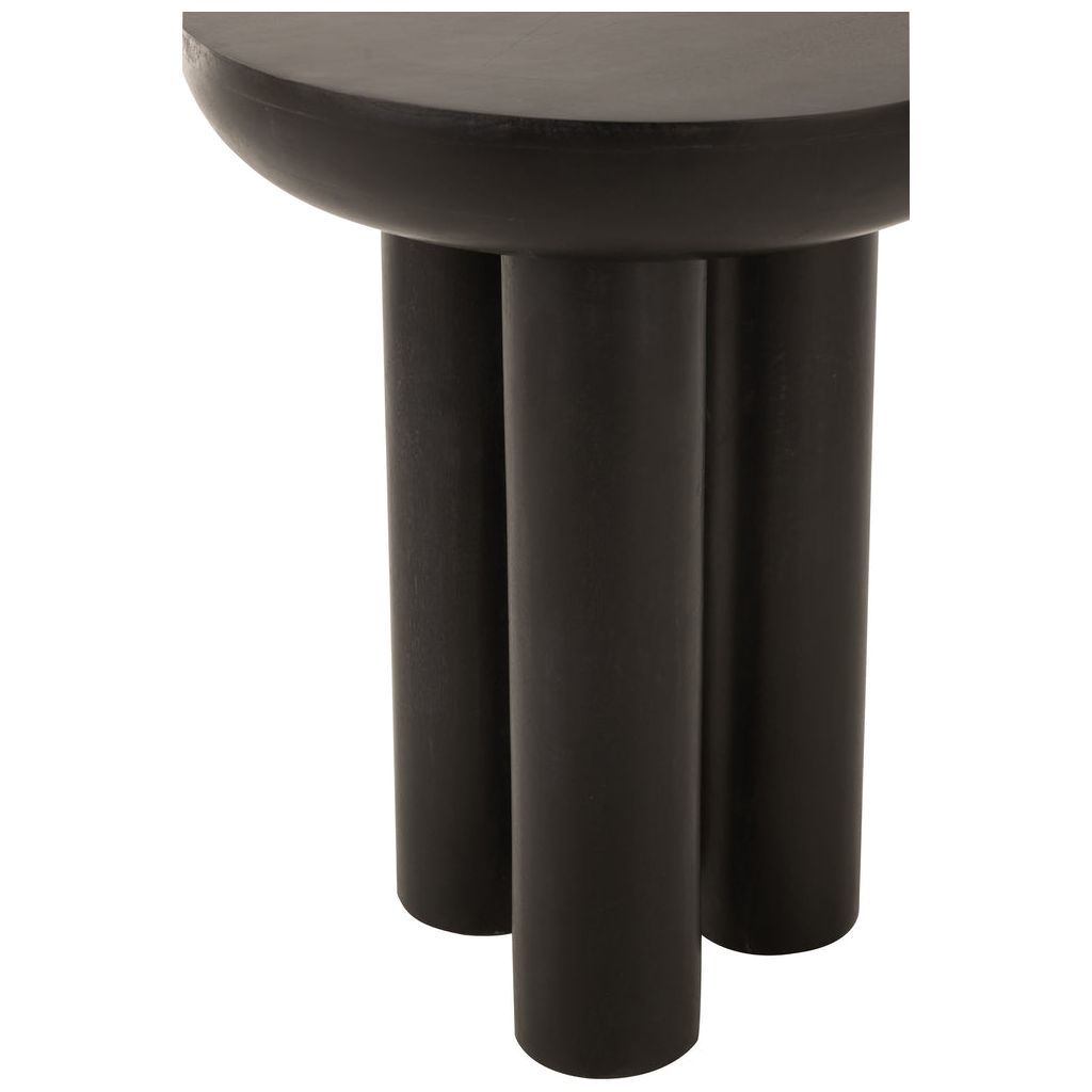 Table d'appoint Bois de Mangue Noir - Designix