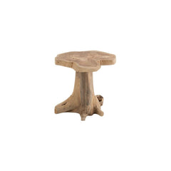 Table D'Appoint Bois Teck Naturel