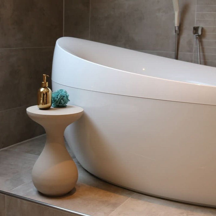 Table D'Appoint Design Aluminium Noir Pour Intérieur Et Extérieur Moderne | LUMA - Designix