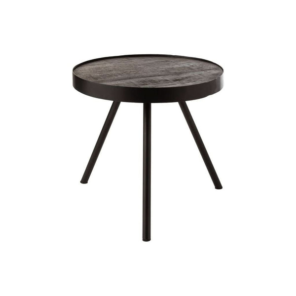 Table d'appoint en Mangue et Fer
