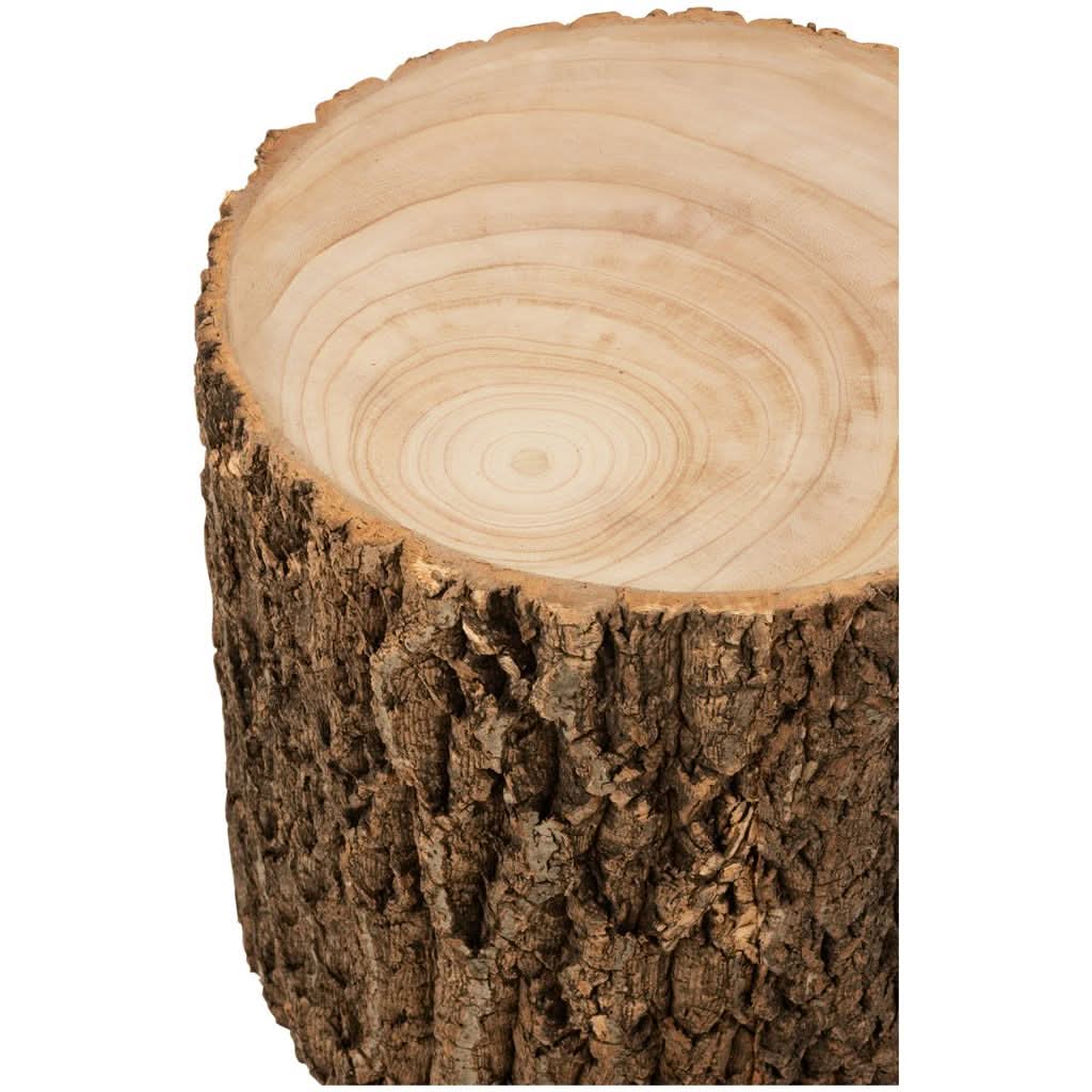 Table d'appoint en Paulownia Naturel