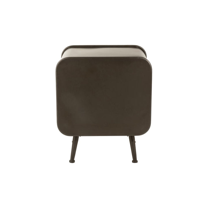 Table d'appoint Métal Bois Naturel - Designix