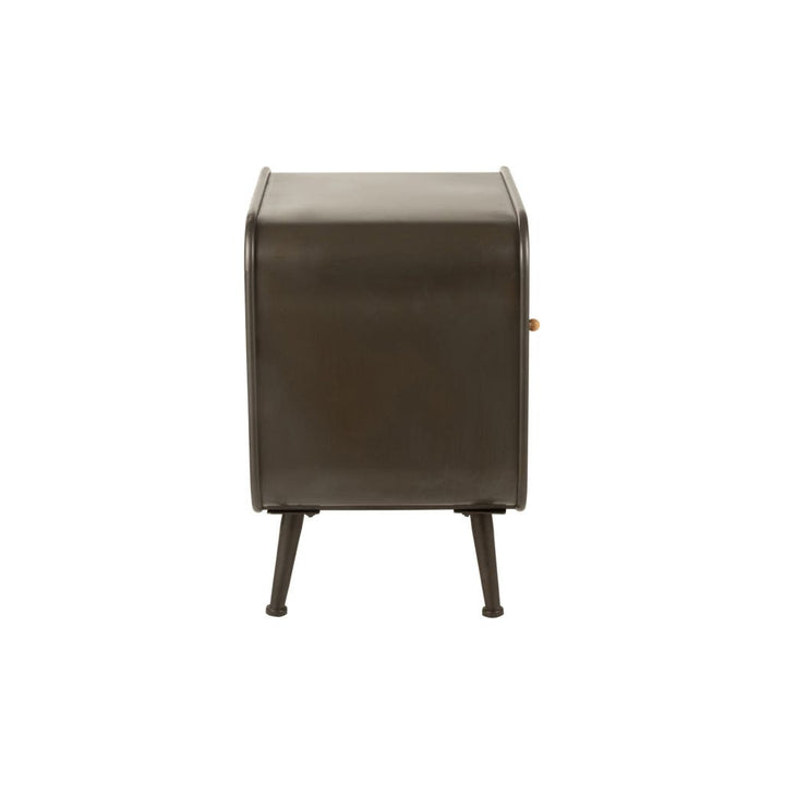 Table d'appoint Métal Bois Naturel - Designix