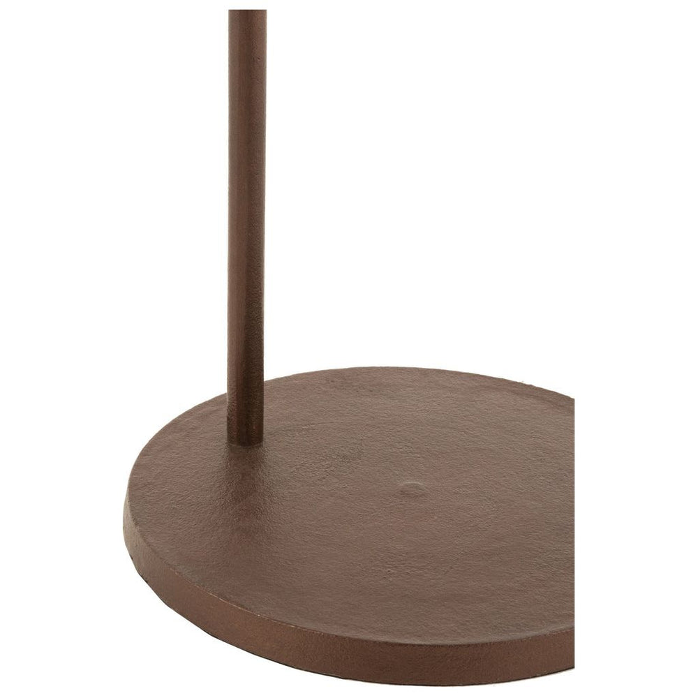 Table d'appoint Métal Marron Foncé - Designix