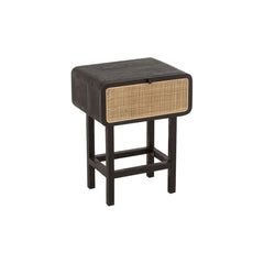 Table d'appoint Noir en Bois Exotique