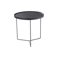 Table d'appoint Ronde Bois Métal