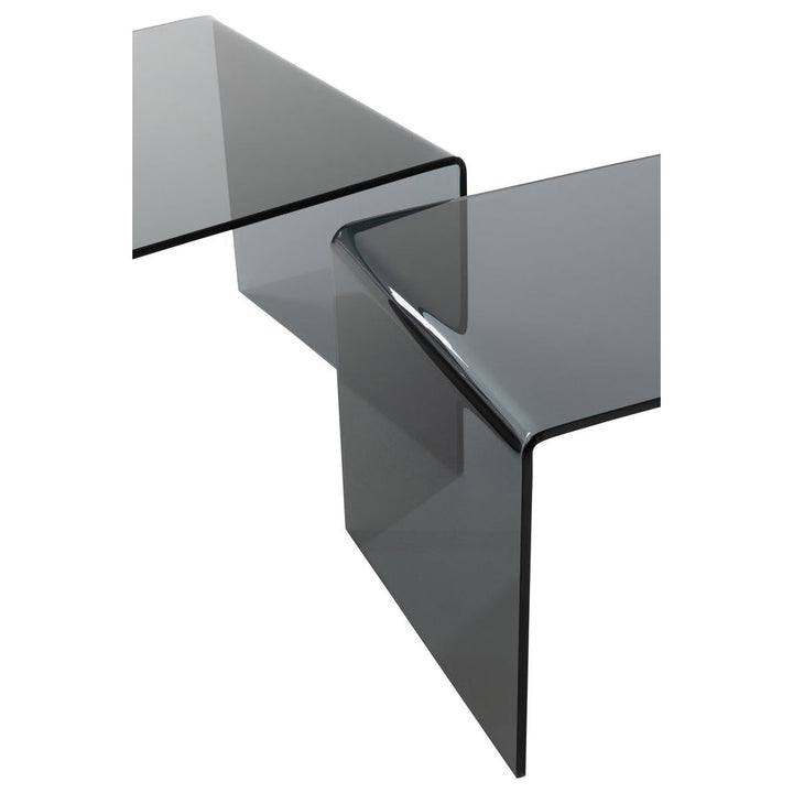 Table d'appoint Verre Noir - Designix