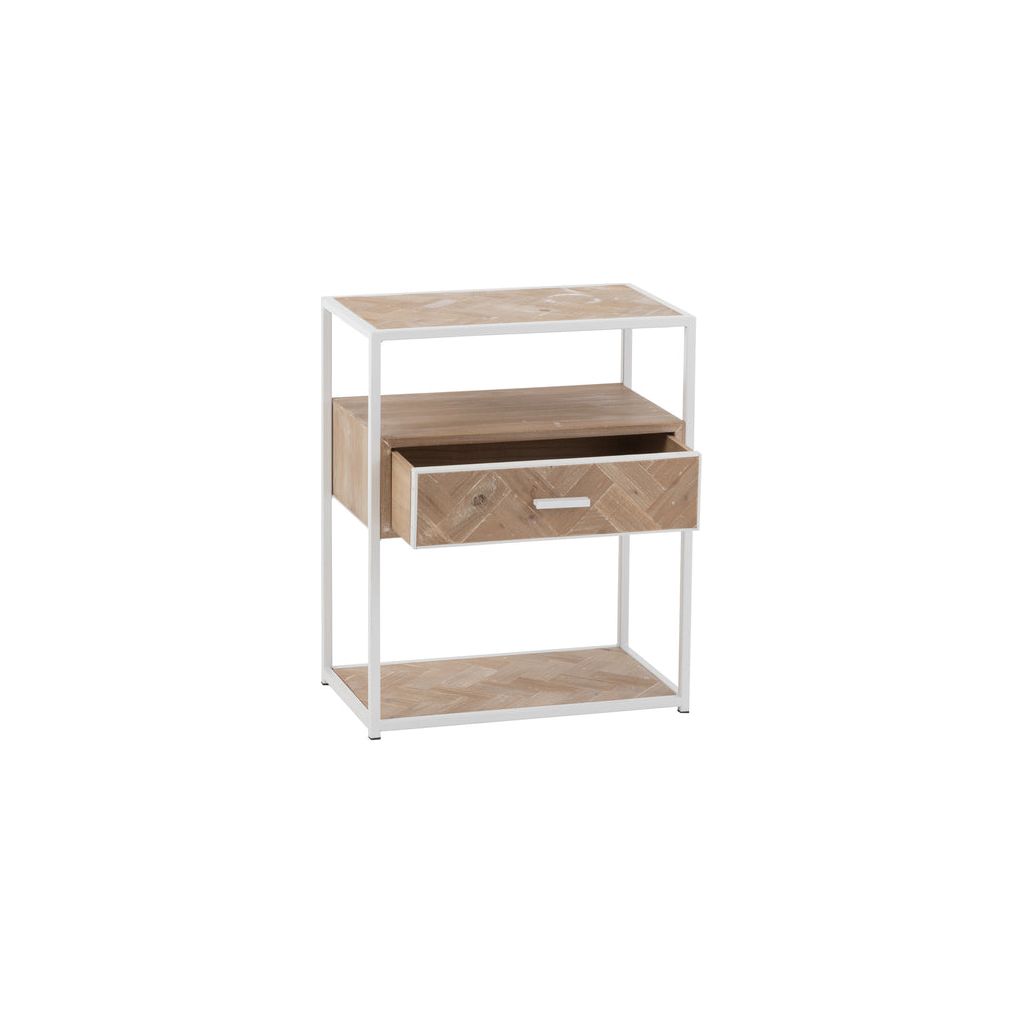 Table D'Appoint Zigzag Avec Tiroir - Designix