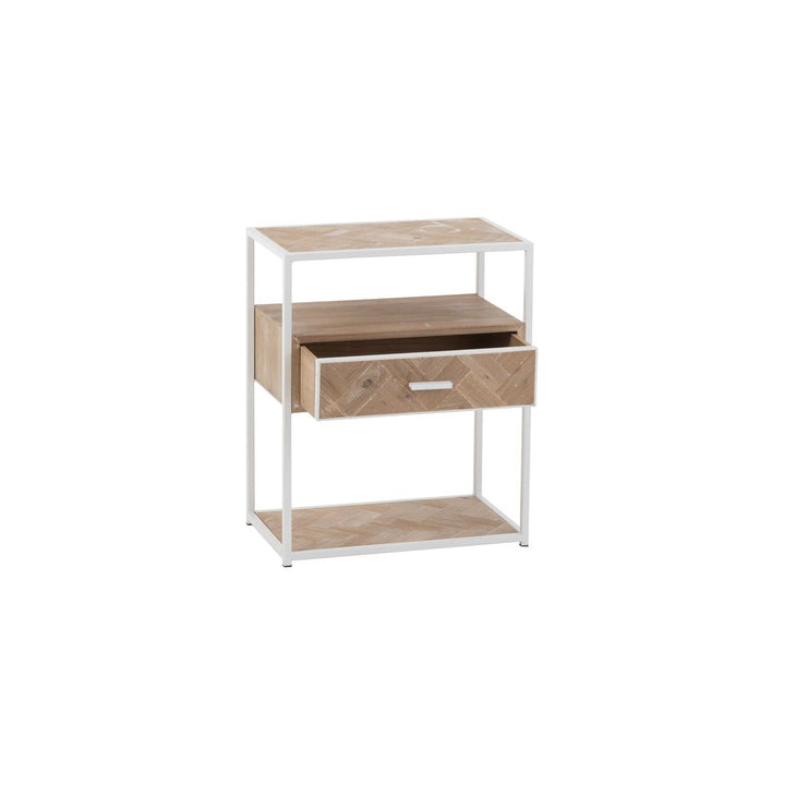 Table D'Appoint Zigzag Avec Tiroir - Designix