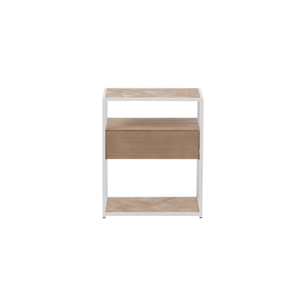 Table D'Appoint Zigzag Avec Tiroir - Designix