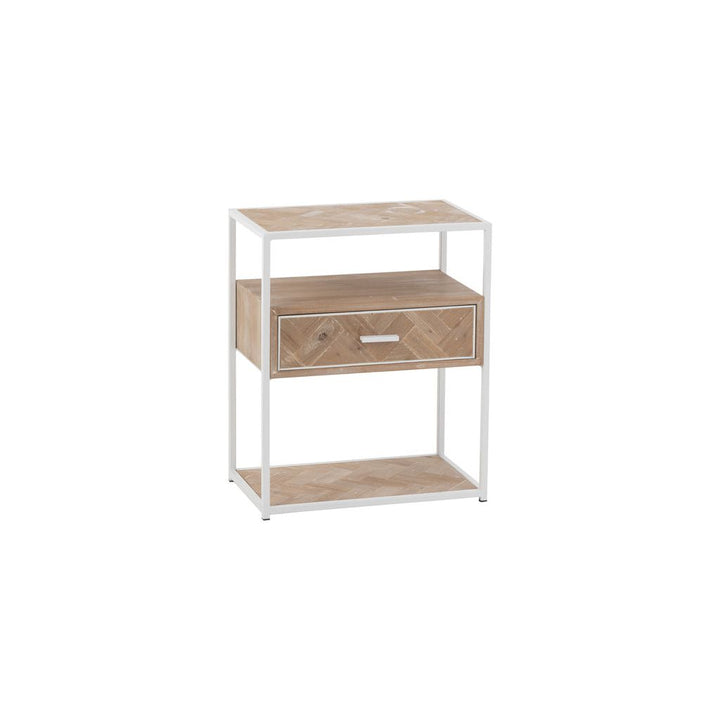 Table D'Appoint Zigzag Avec Tiroir - Designix