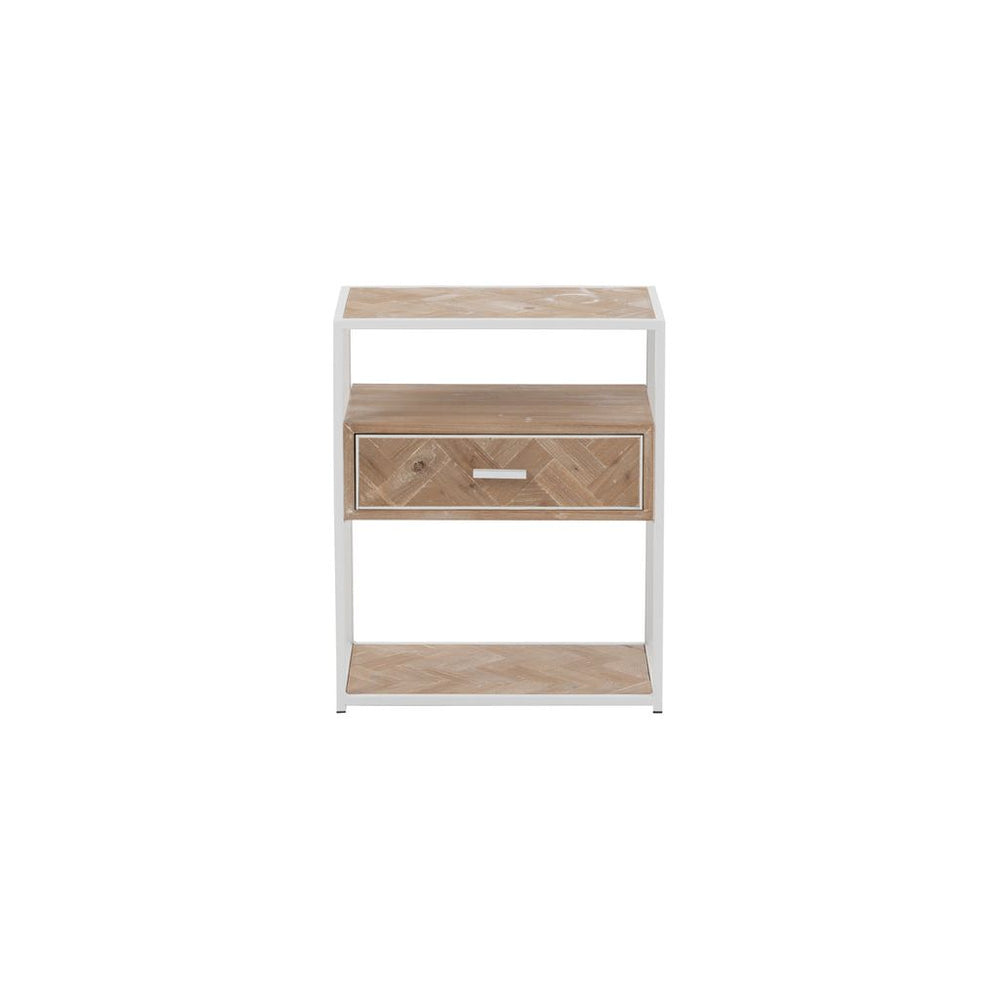 Table D'Appoint Zigzag Avec Tiroir - Designix