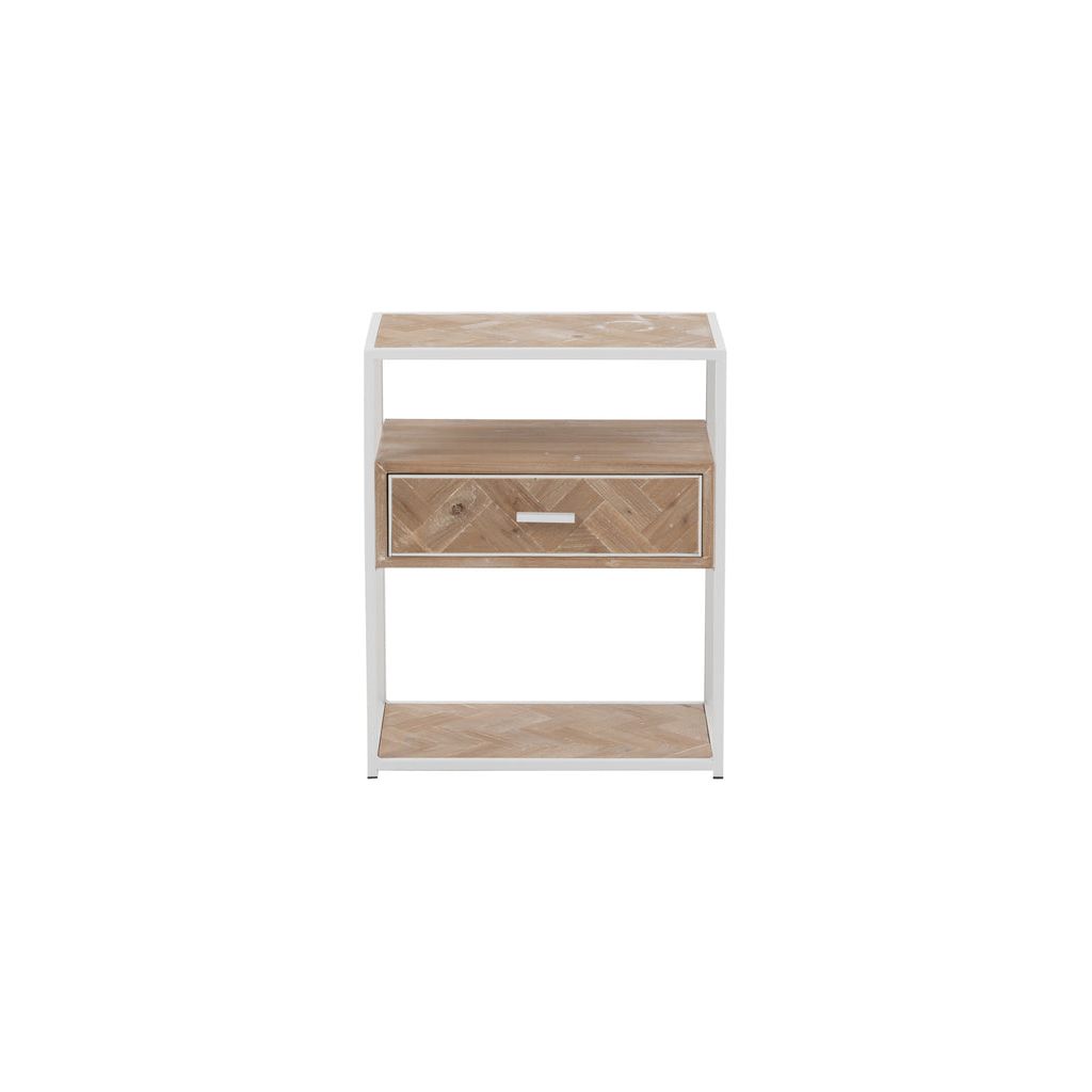 Table D'Appoint Zigzag Avec Tiroir - Designix