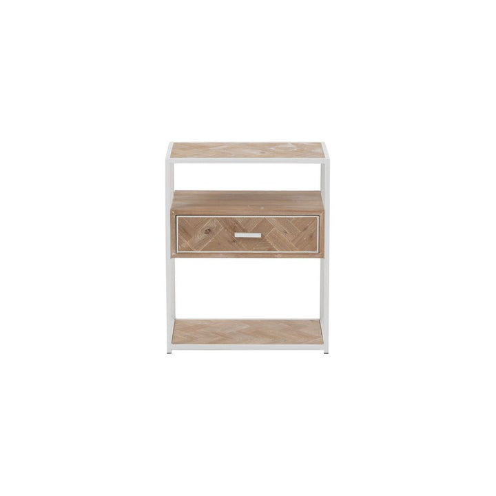 Table D'Appoint Zigzag Avec Tiroir - Designix