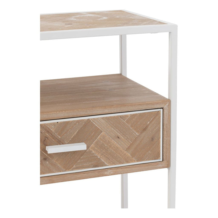 Table D'Appoint Zigzag Avec Tiroir - Designix