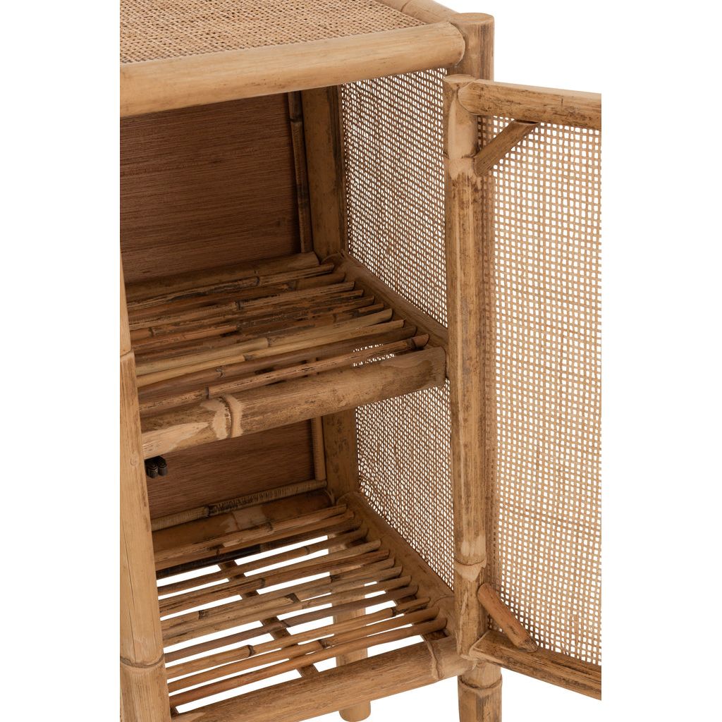 Table de Chevet Rotin Naturel - Designix