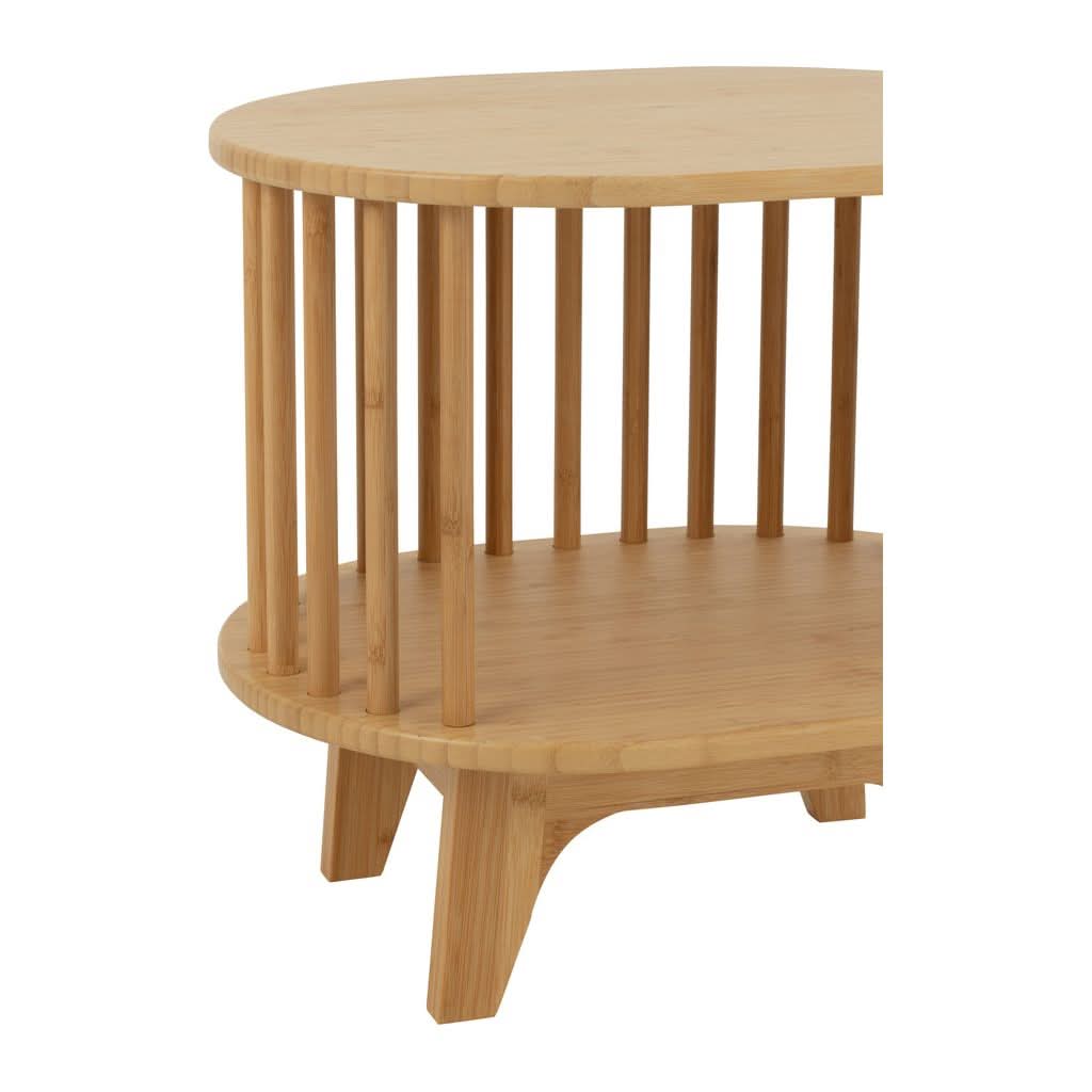 Table de Nuit Bambou Naturel