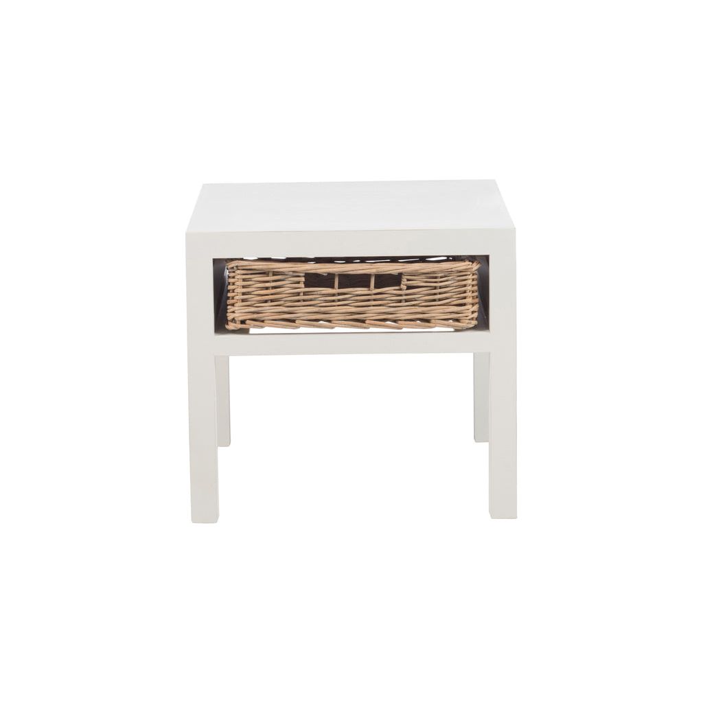 Table de nuit Bois Blanc - Designix