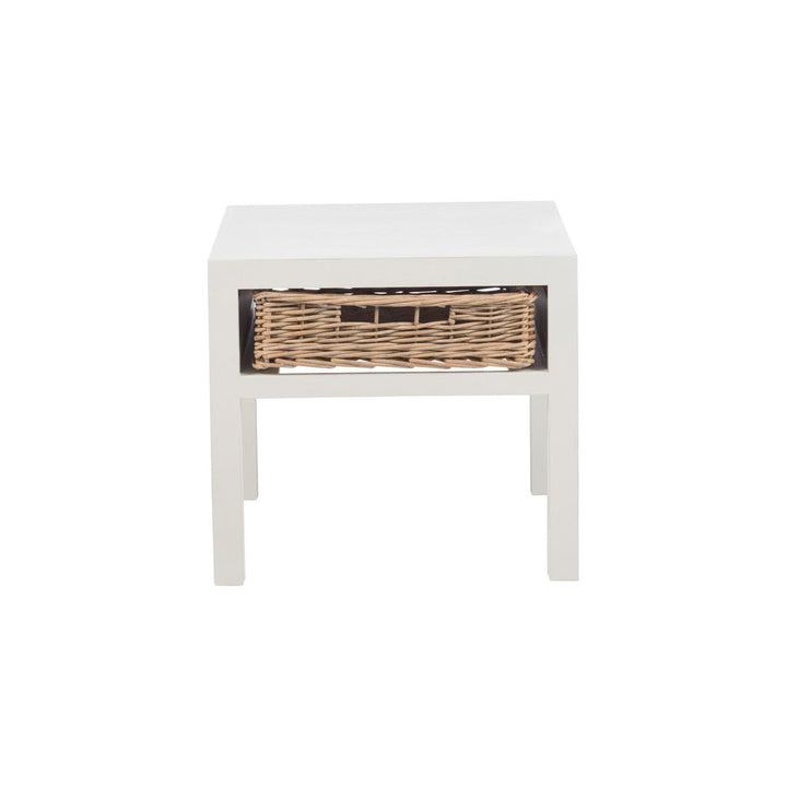 Table de nuit Bois Blanc - Designix