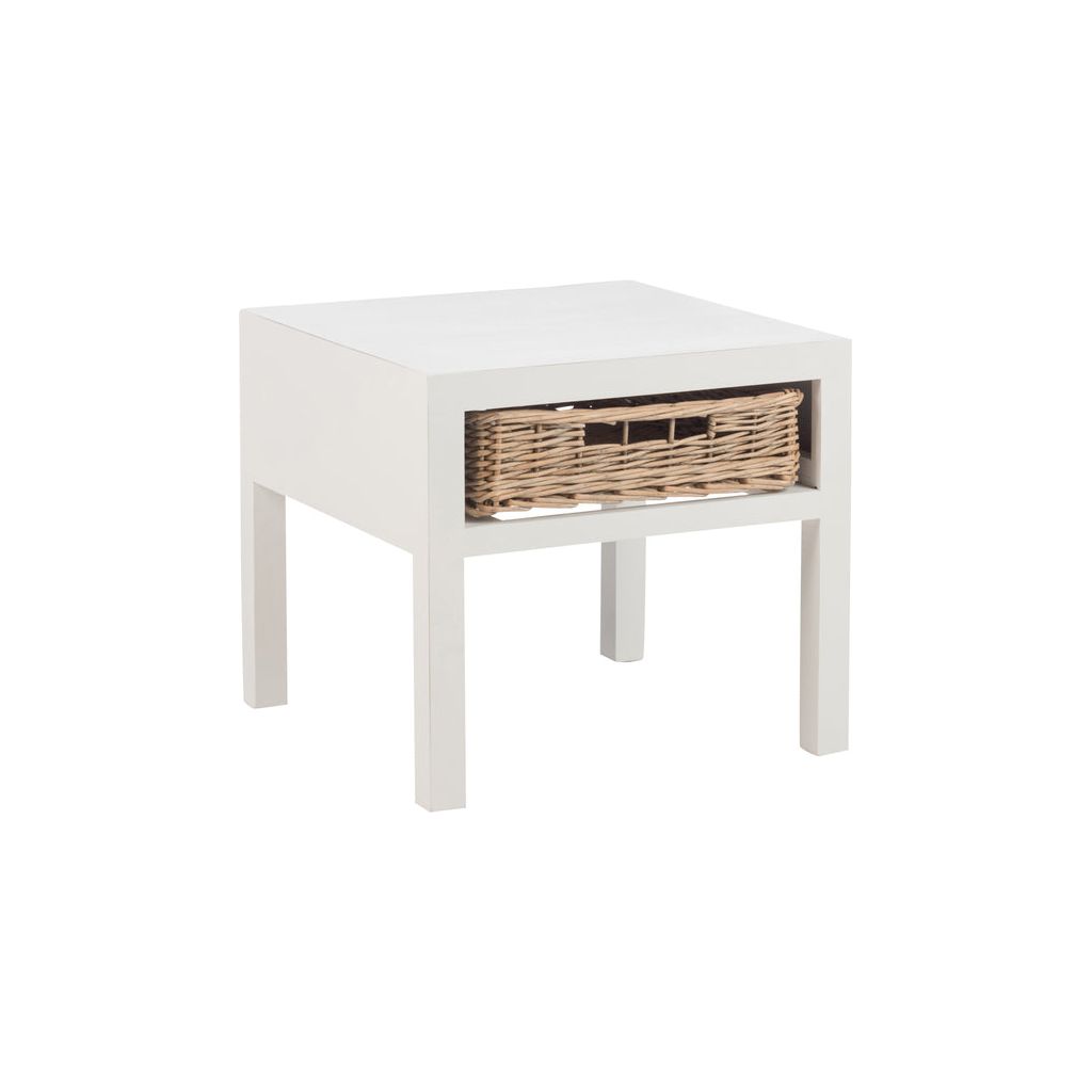Table de nuit Bois Blanc - Designix