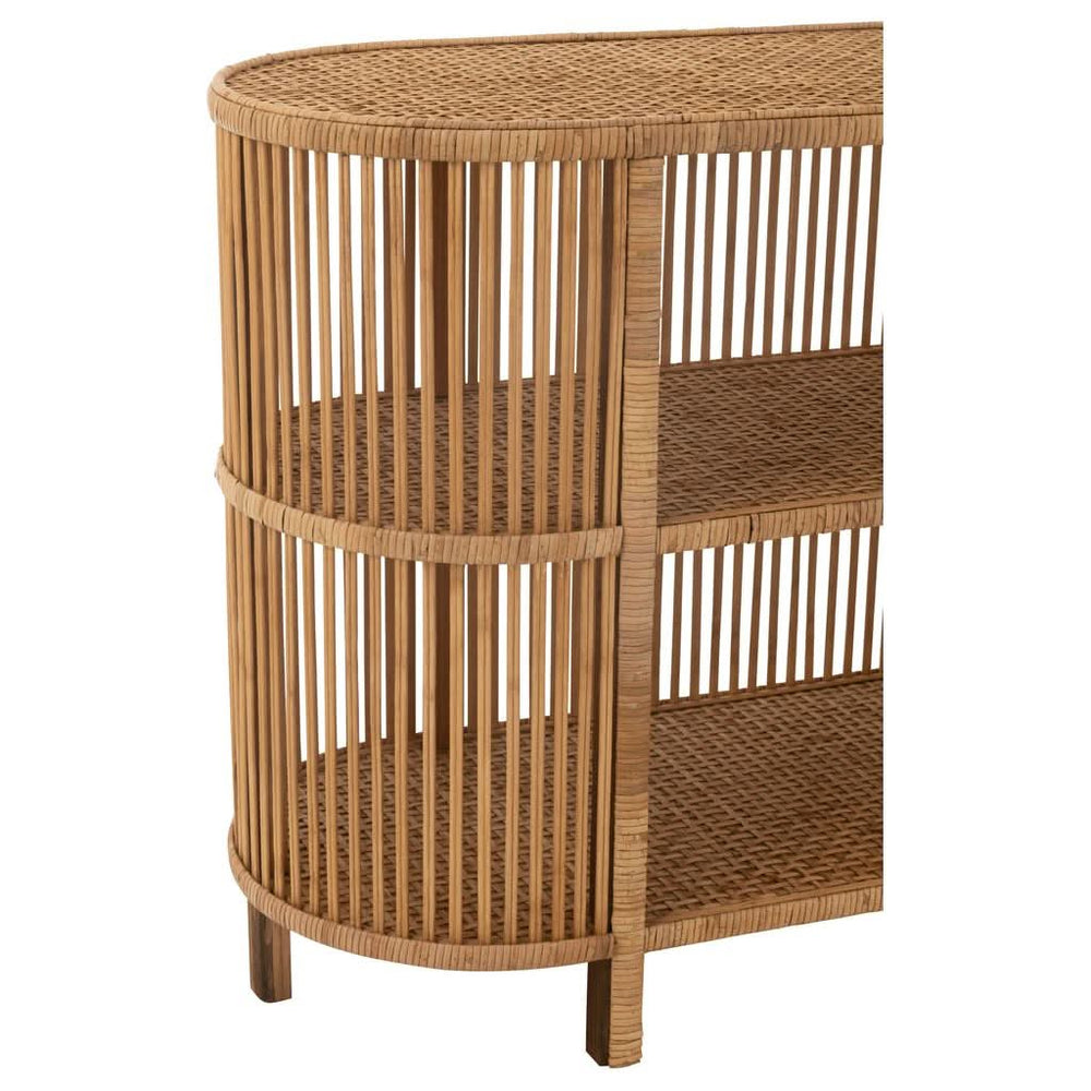 Table en Bambou et Rotin Naturel - Designix