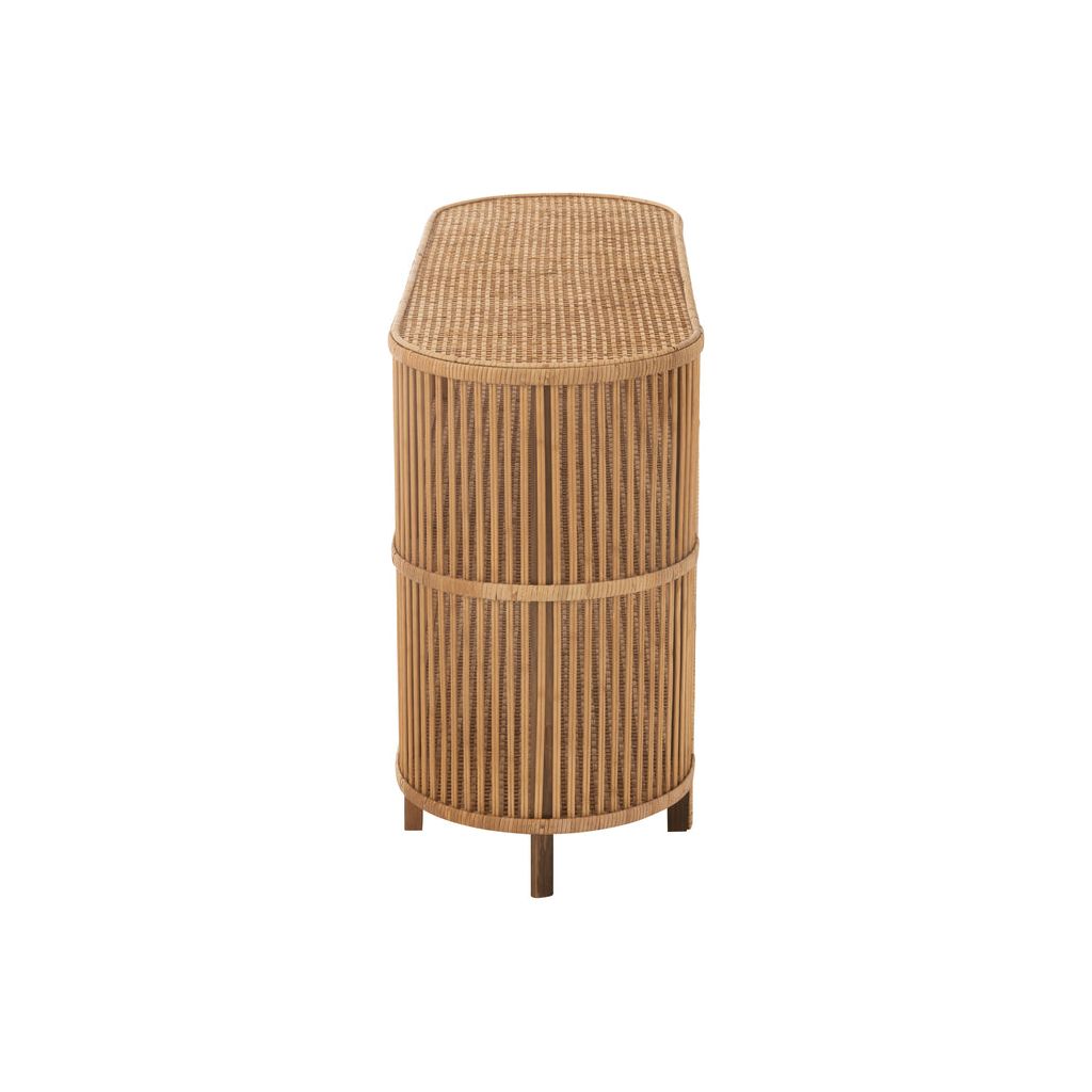 Table Exo en bambou/rotin naturel | Designix -     - https://designix.fr